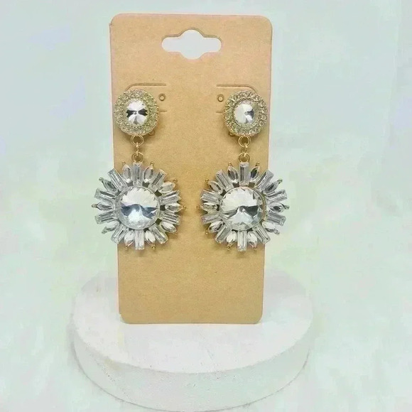 Dalia Statement Earrings - Picture 1 of 2